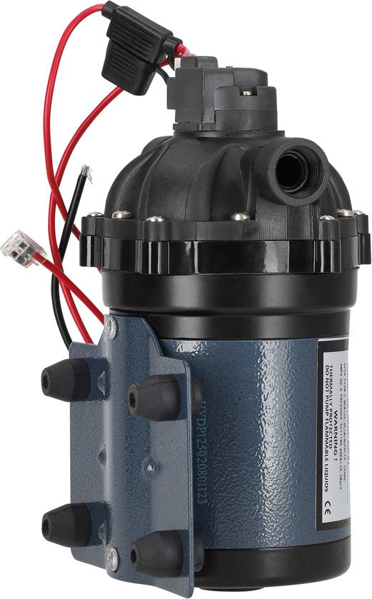 Electric softwash/chemical pump